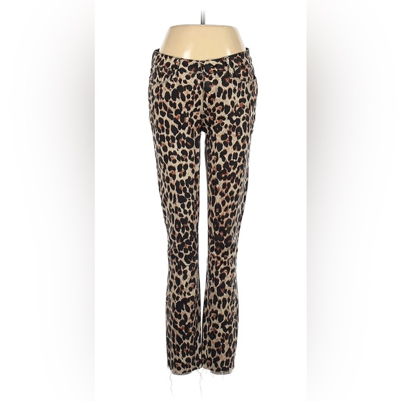 PAIGE Leopard Jeans sz 27 - Picture 5 of 7